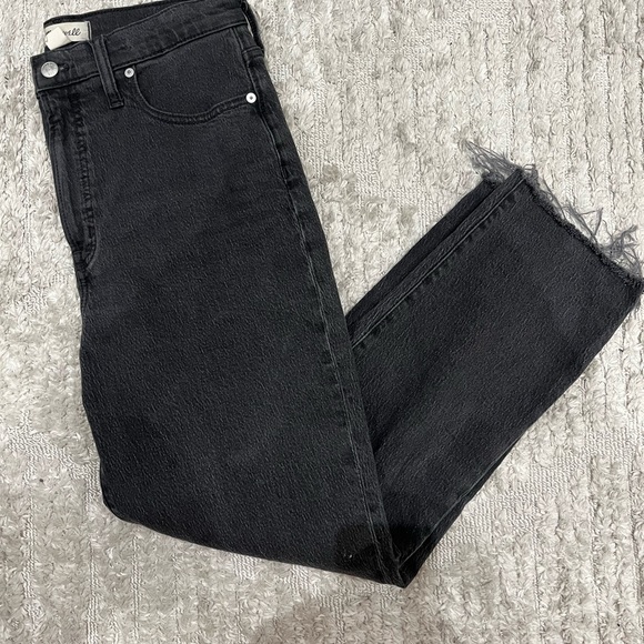 Madewell Perfect Vintage Black Jeans - Picture 2 of 6